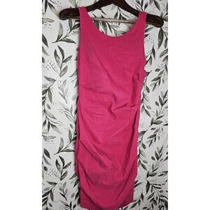 Sarah Campbell Dress Pink Womens Size 10 Back Zipper